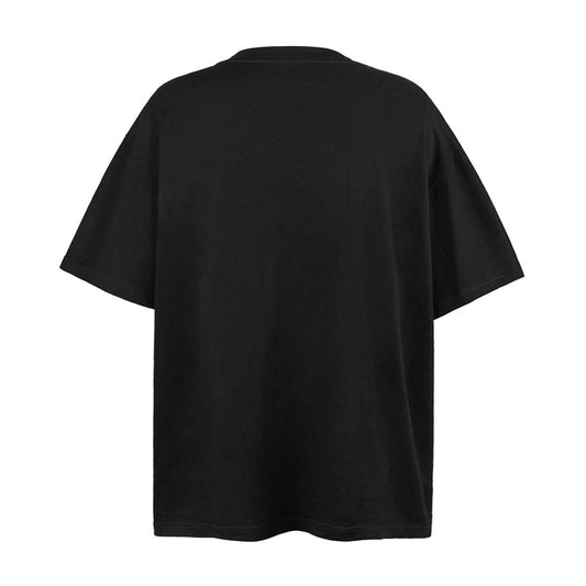 Niche High Street Creative Letters Puff Print Short Sleeve